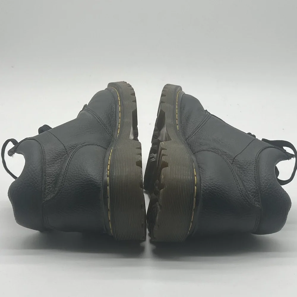 Dr Martens Harrisfield Black Pebbled Leather Chukka Ankle Boots Mens 11 UK 10